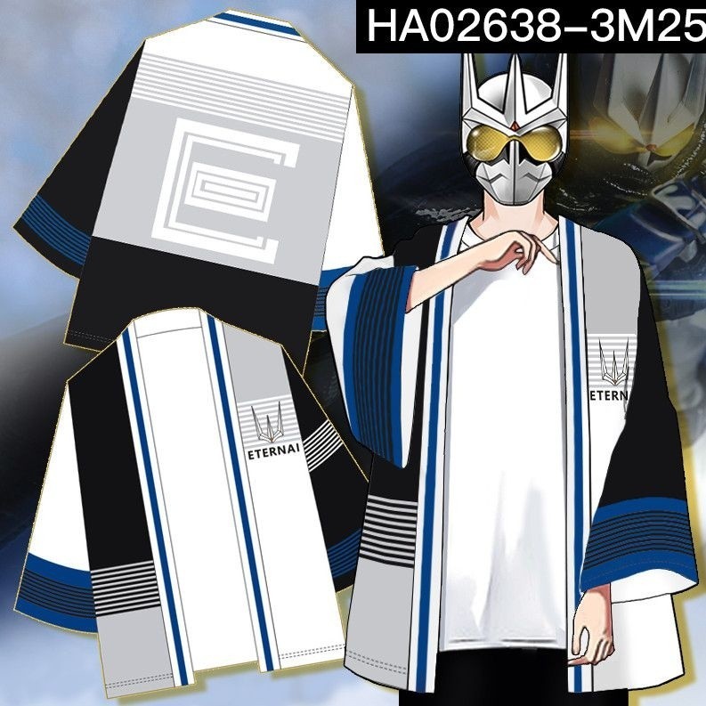 Kamen Rider Faiz Build Drive DECADE Cosplay Kimono Unissex Haori Mangas ...