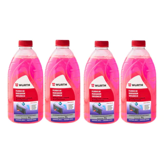 Aditivo Arrefecimento Para Radiador Wurth C/ 4x [ Economia ] em Oferta na Shopee