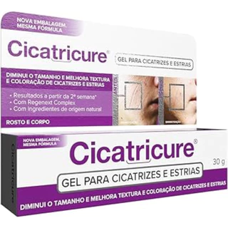 Gel Cicatricure para Cicatrizes e Estrias - 30g