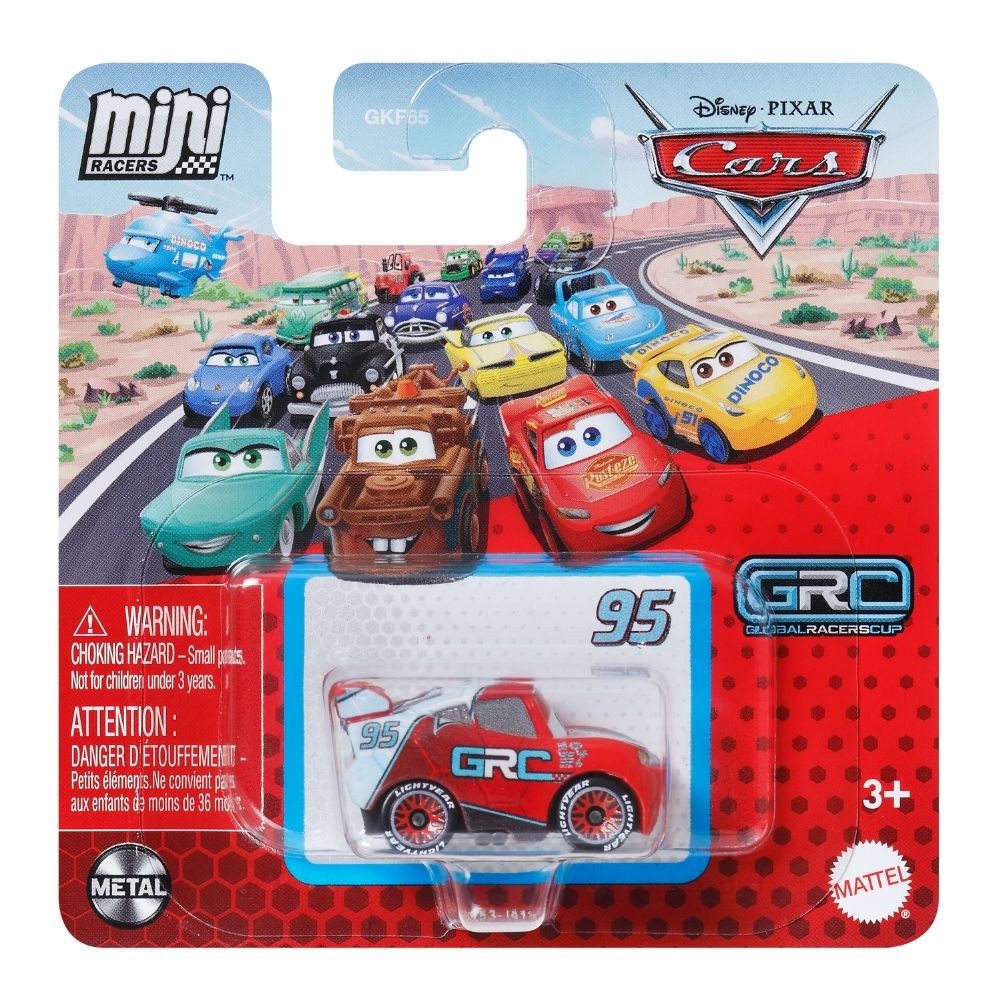Carros Disney Cars Mcqueen GRC Mini Racers Mattel GKF65 | Shopee Brasil