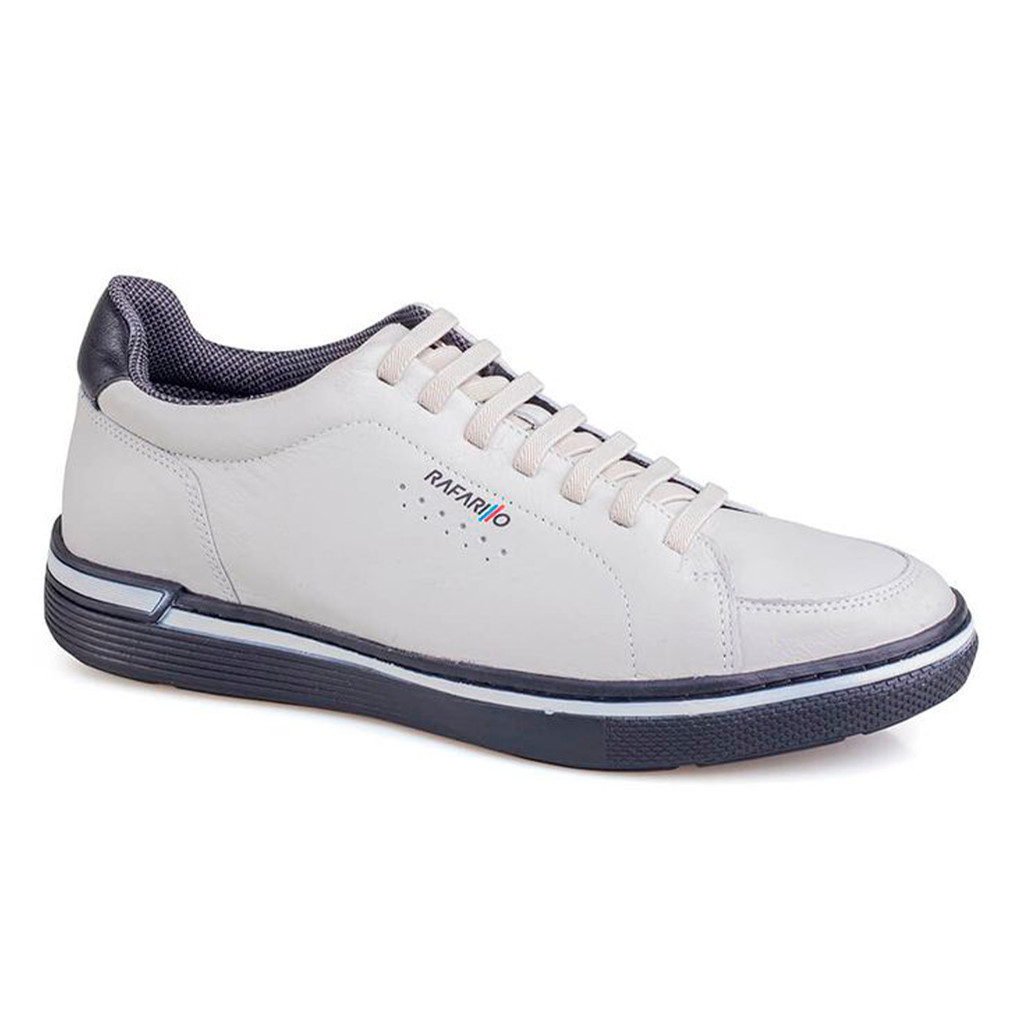 Tênis Casual Masculino Rafarillo Nivus Alth Em Couro Aumenta Altura Você Mais Alto Original 91052