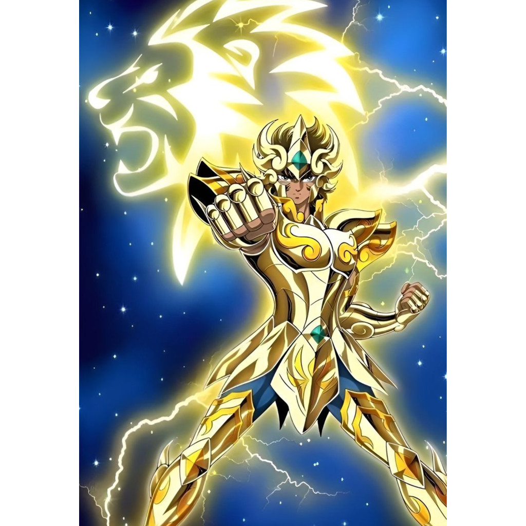 Quadro Decorativo Cavaleiros Do Zodíaco Anime Retro CDZ | Placa