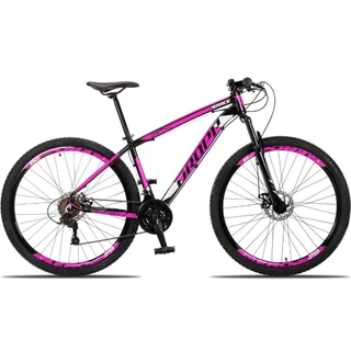 Bicicleta Aro 29 Dropp Race 24 Vel Câmbio Traseiro Shimano Freio a Disco Bike MTB Alumínio