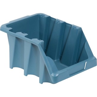 Gaveta plástica para estante nº 7 azul modelo prático - Vonder
