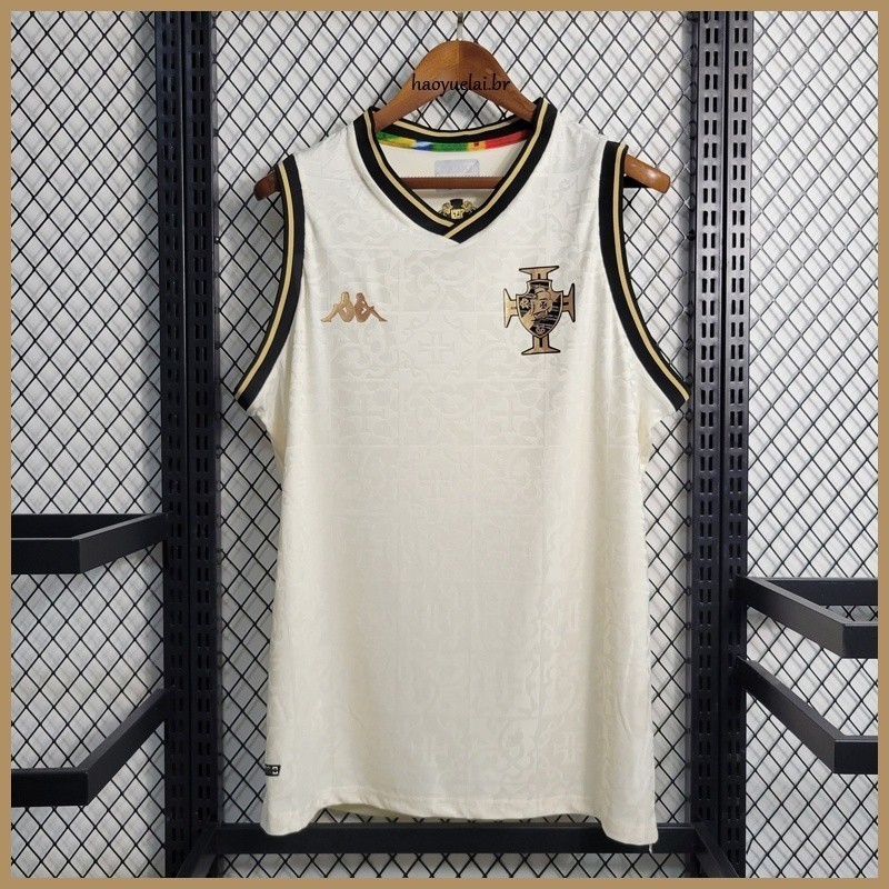 Vasco Regatta 2022 Terceira Camisa Bege Futebol