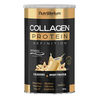 Colágeno Verisol Com Whey Protein Definition 450g Nutrilibrium