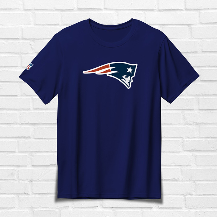 Camiseta casual NFL New England Patriots Futebol Americano