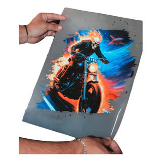 Folha A3 Dtf Impressa Sua Arte Impressa