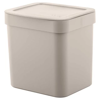 Lixeira de Cozinha Pequena 4,7 Litros OU Trium Bege