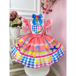 Vestido De Festa Junina Caipira junina São João