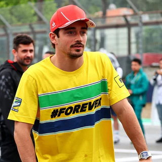 2024 FOREVER Senna-Camiseta Grande Para Homens , Fashion Graphic Casual , Ayrton , Fórmula Brasileira Um , Lenda , 30 ,
