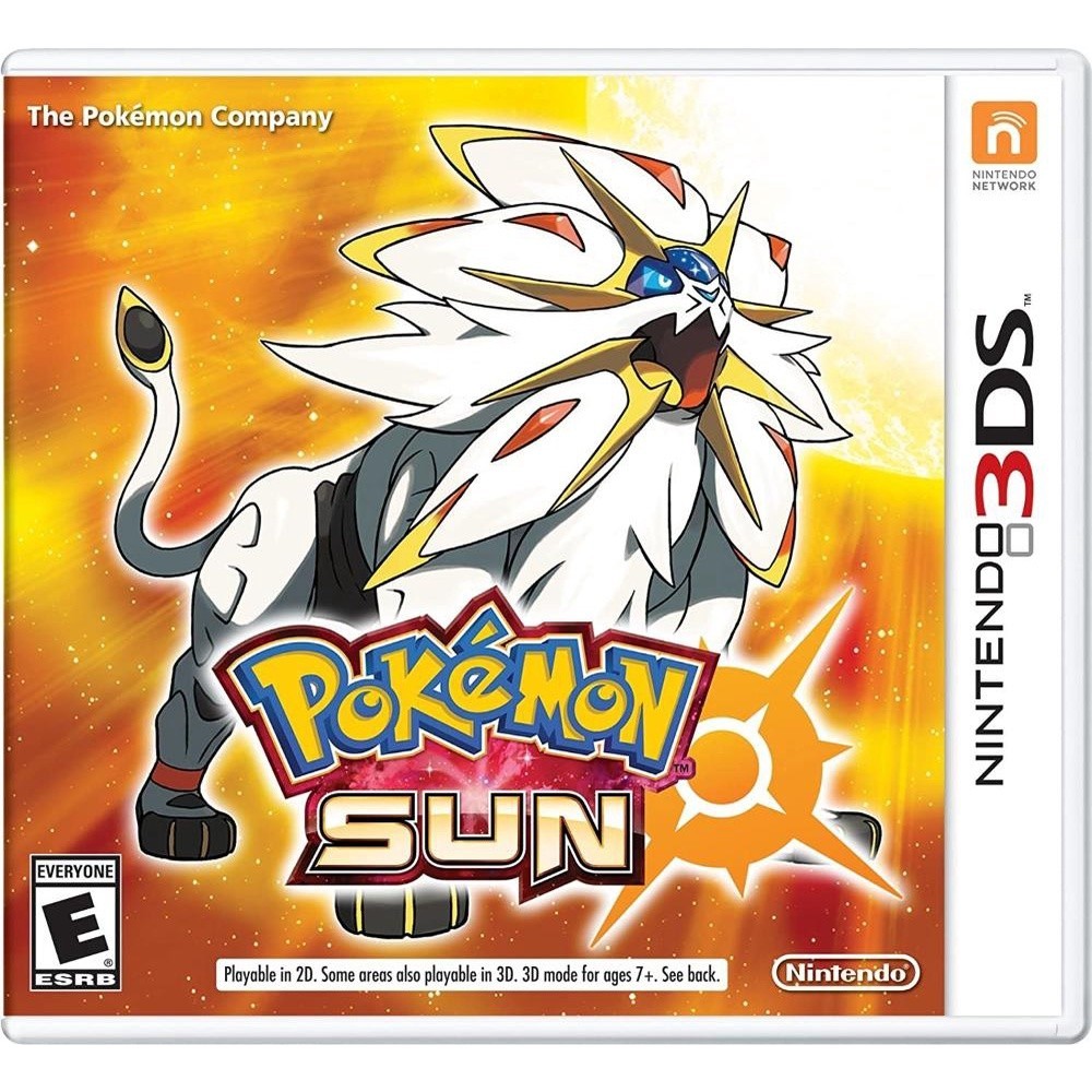 Jogo Pokémon Sun Nintendo 3ds Fisico Novo Lacrado Original