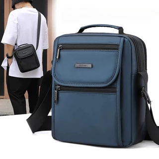 Bolsa Masculina Crossbody De Ombro Multifuncional Portátil À Prova D'água