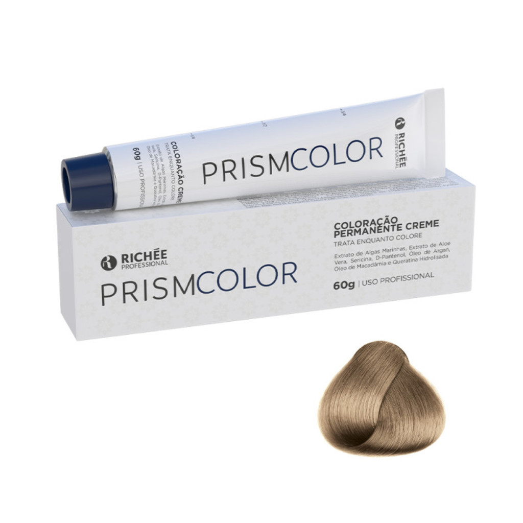 Richée Prismcolor Coloração 10/31 Louro Claríssimo Bege 60g | Shopee Brasil
