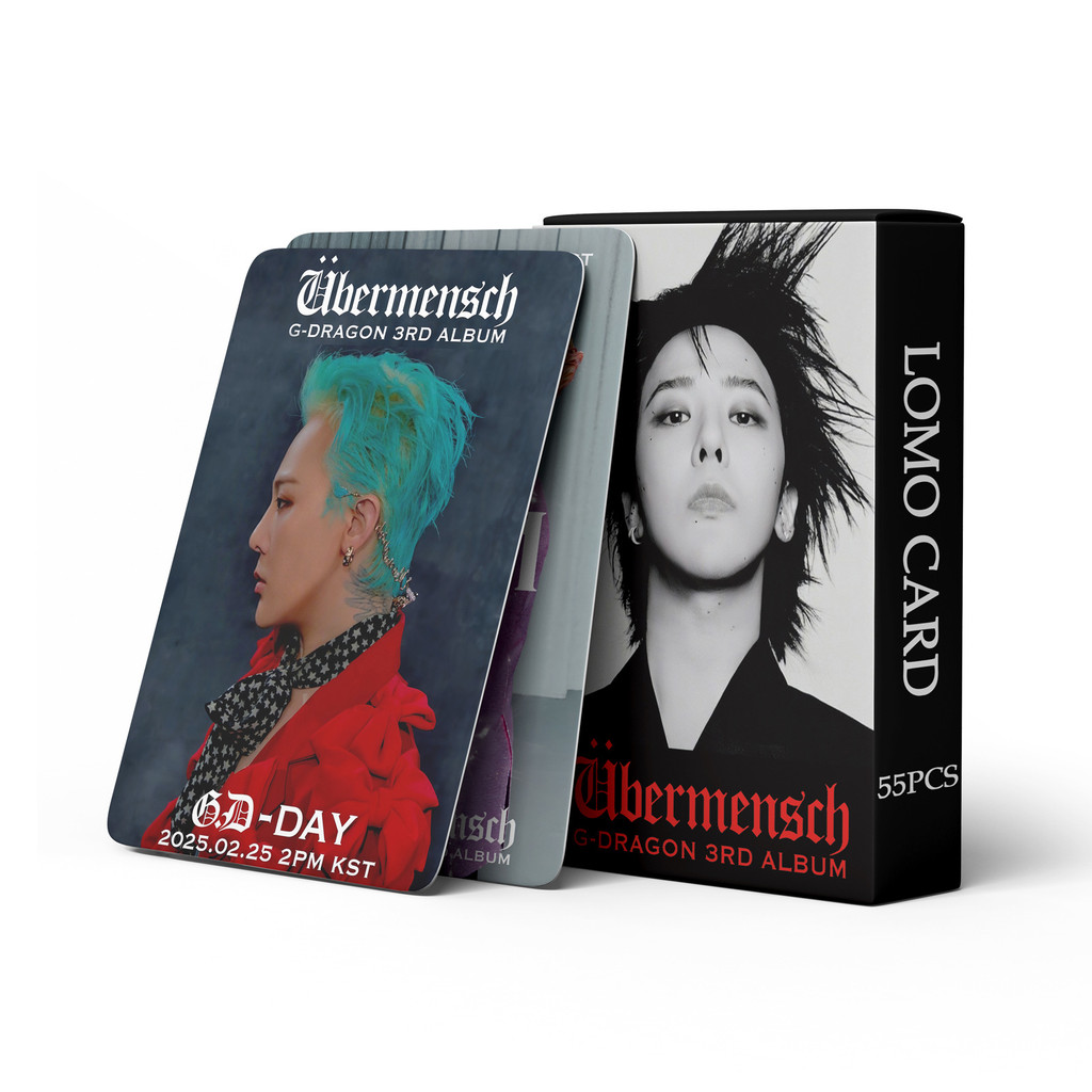 BIGBANG G-DRAGON Übermensch VINYL LP トレカ G-DRAGON - Übermensch (w/ poster & photocard) - LP - Rainbow Eco