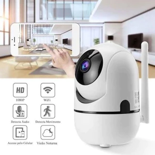 Câmera de Segurança Wi-Fi Full Color – Visão Noturna Colorida, IP44, Compatível com App Yoosee