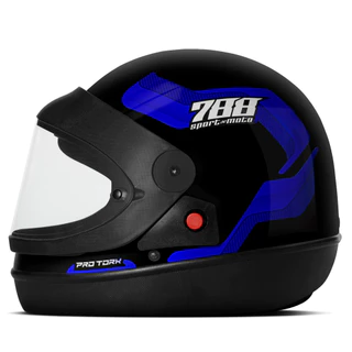 Capacete Moto Fechado Pro Tork Sport Moto 788 Viseira Cristal Aumtomático Original Masculino Feminino Tipo San Marino Motoboy Motociclista