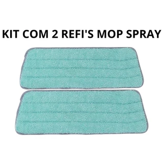 Kit 2 Refi's Para Mop Spray Universal Pano Microfibra