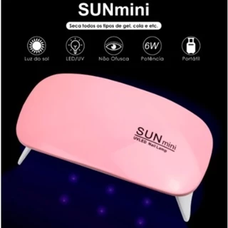KIT 1/2/3 PCS Mini Cabine Sun Mini de Unha Estufa LED para Unhas em Gel Portátil-INLIS ANA