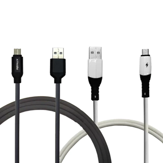 Cabo USB V8 2 Cores Carregamento Rápido 3A 1M CA04