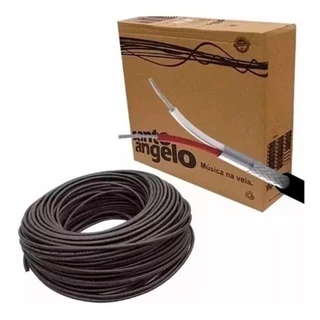 Cabo Microfone Santo Angelo X30 Balanceado Rolo 30 Metros