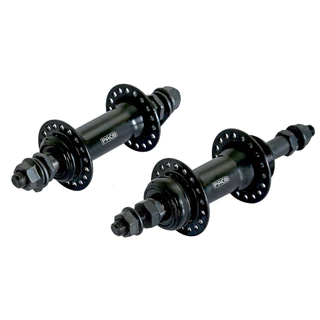 Cubo Bicicleta Aço 36 Furos 3/8x140/180mm Preto Paco