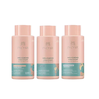 Inoar Meu Cacho Meu Crush Kit Pentear 3 produtos 500ml