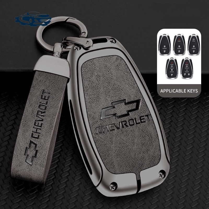 Chevrolet Onix Equinox Orlando Cruze Spark Sonic Camaro Volt Trax Malibu Blazer Auto Acessórios 2024 Zinc Alloy Car Key Cover