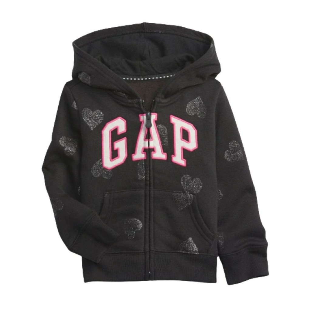 Casaco Gap Infantil Blusa Frio Gap Feminina Conjunto Em Moletom