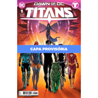 Livro - Titãs (2024) 1 - Novo/Lacrado