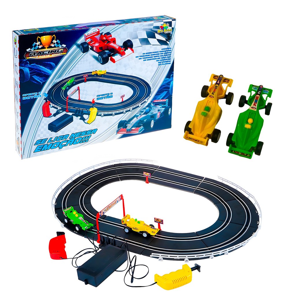 Brinquedo Autorama Pista Eletrica Corrida F1 Infantil Carrinhos ...