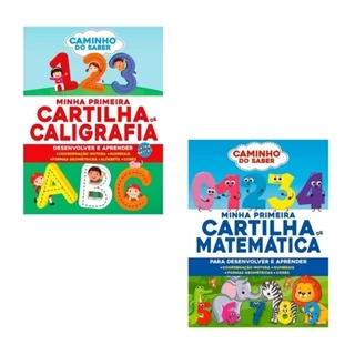 Combo Caminhos do Saber - Kit com 2 Cartilhas