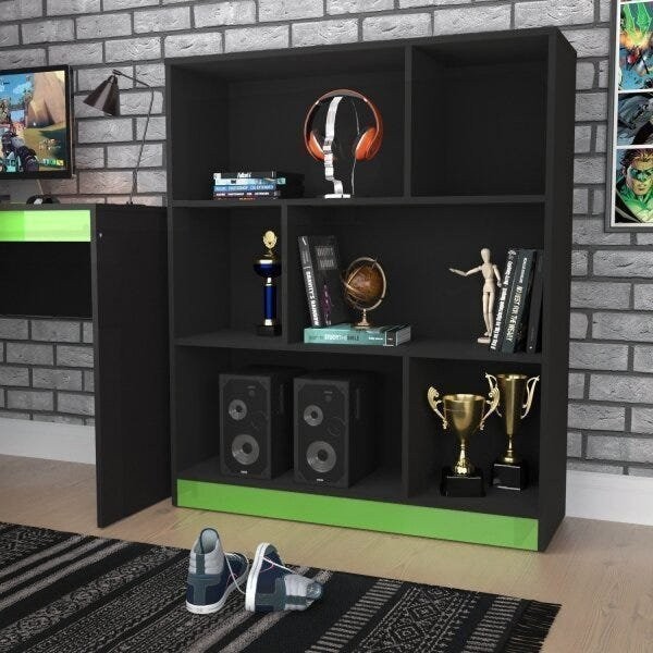 Estante Gamer 6 Nichos B25