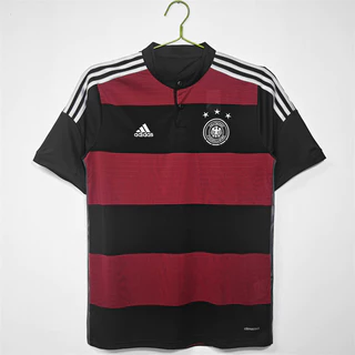 2014 Alemanha Home Retro Football Jersey De Alta Qualidade