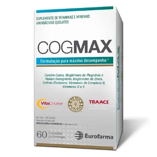 Polivitamínico Cogmax 60 cápsulas em Oferta na Shopee