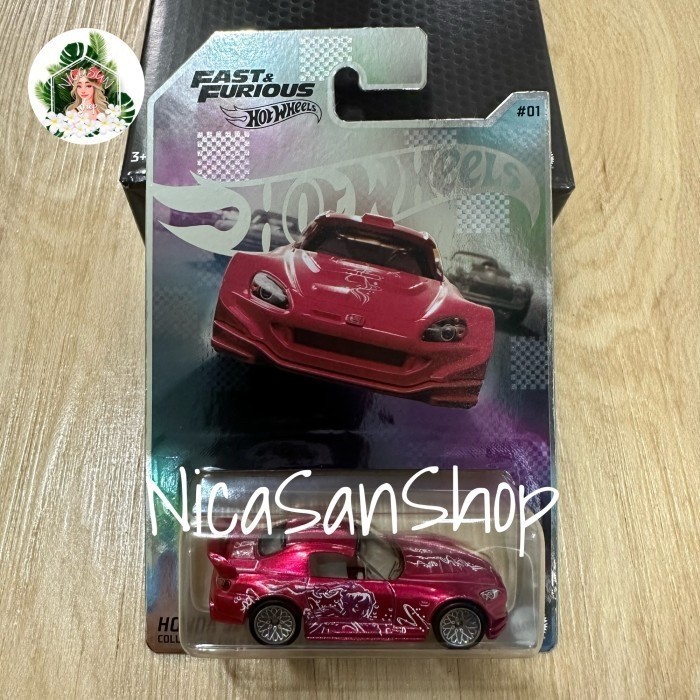 Hot WHEELS Rodas Quentes Honda S2000 Suki Rápido E Furioso NFT GARAGE fnf