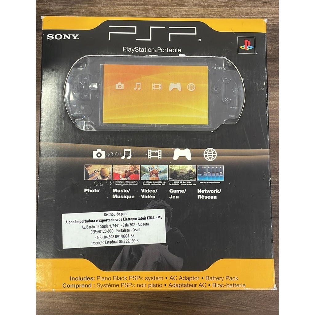 PSP PlayStation Portable NA CAIXA