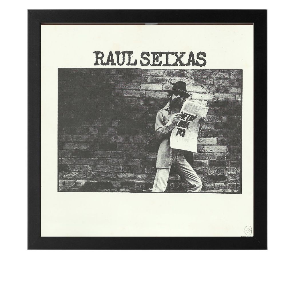 Quadro Lp Raul Seixas Metrô Linha 743 Capa Do Disco De Vinil | Shopee ...
