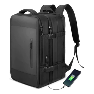 Mochila Executiva Expansível Para Viagem Faculdade Grande