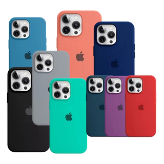 capa Capinha Case luxo Silicone Aveludada Para iPhone 13 13mini 13Pro 13 ProMax