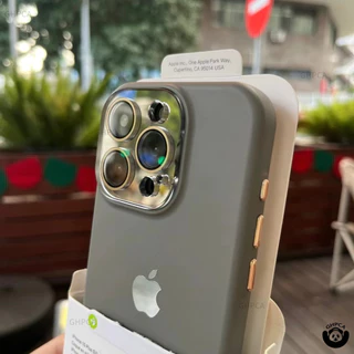 Capa de Silicone para telefone Lente de proteção de vidro para iPhone 14 mais 11 12 13 14 15 pro max com tecido de veludo resistente a choques