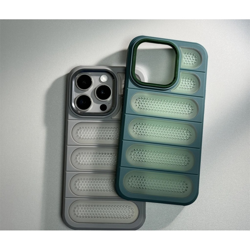 Adequado Para Iphone 15 14 13 14pro 15pro Dissipação De Calor De Listras Máximas 11 12 Pro Caixa À Prova De Choque Máxima .