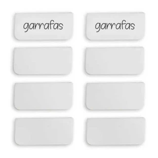 Kit 8 Placas Identificadora para Caixas OU Cube