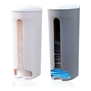 Dispenser Organiza Sacolas Puxa Sacos Lixo Parede E Cozinha