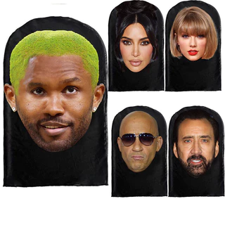 Taylor Swift 3D Máscara Facial Completa Engraçada Kanye West Leonardo Dicaprio