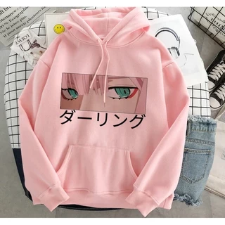 Moletom Canguru Blusa Zero Two Personagem Darling In The Franxx Anime Code:002
