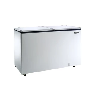 Freezer Horizontal Esmaltec 468 Litros ECH500 | Porta Cega, Dupla Ação, Branco