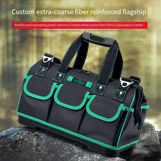 Kit De Ferramentas Eletricista Forte Durável Lona Engrossa Portátil Multi-funcional Manutenção Woodworking Tool Bag