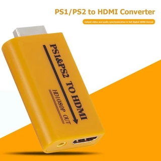 Adaptador / Conversor De Áudio / Vídeo Ps1 / Ps2 / Hd 1080p Para Hdmi