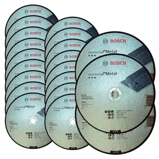 Disco de Corte Para Metal Bosch - Kit Com 20 Peças Bosch